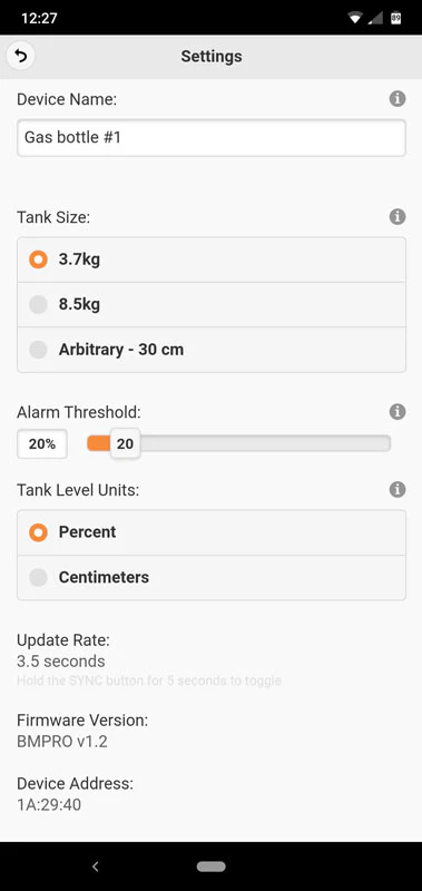 Smartsense - Wireless Gas Bottle Level Monitor & App - Image 5