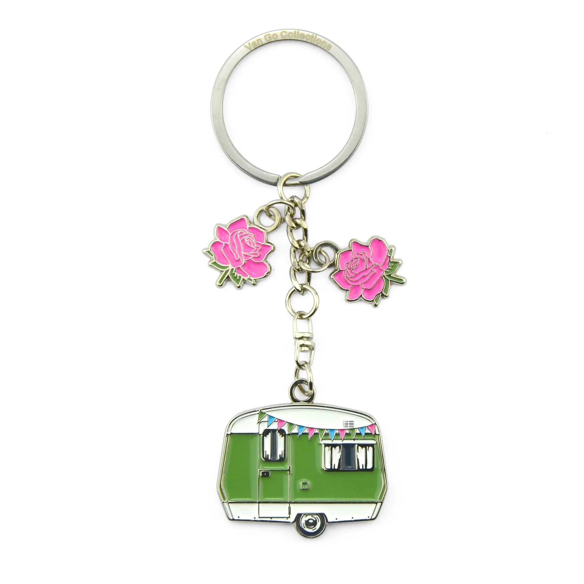 Van Go Collections Key Rings | Various Caravan & RV Themed Designs & Colours - Image 17